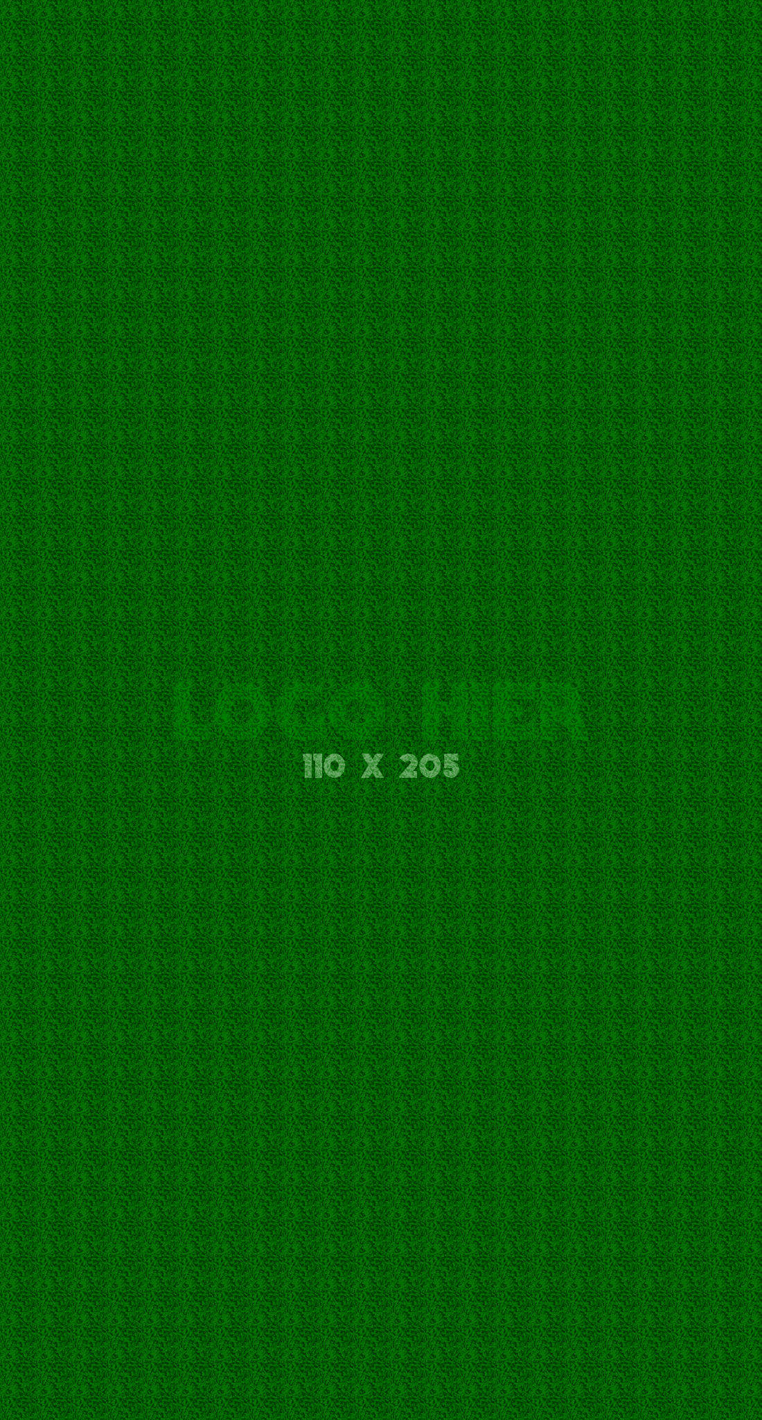 Logomat/deurmat indoor<br>110 x 205 cm zonder rand