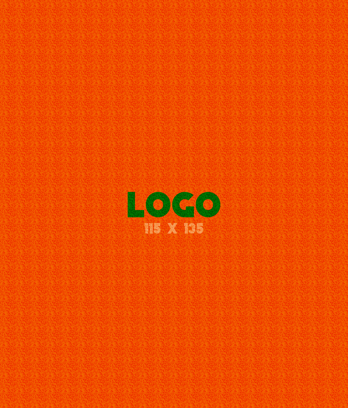 Logomat/deurmat indoor<br>115 x 135 cm zonder rand