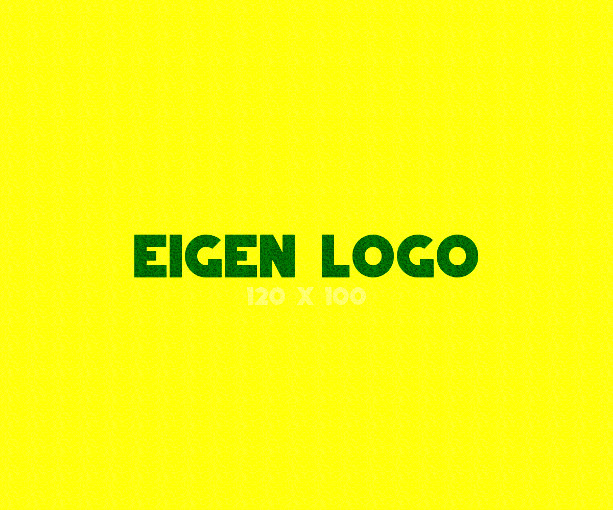 Logomat/deurmat indoor<br>120 x 100 cm zonder rand