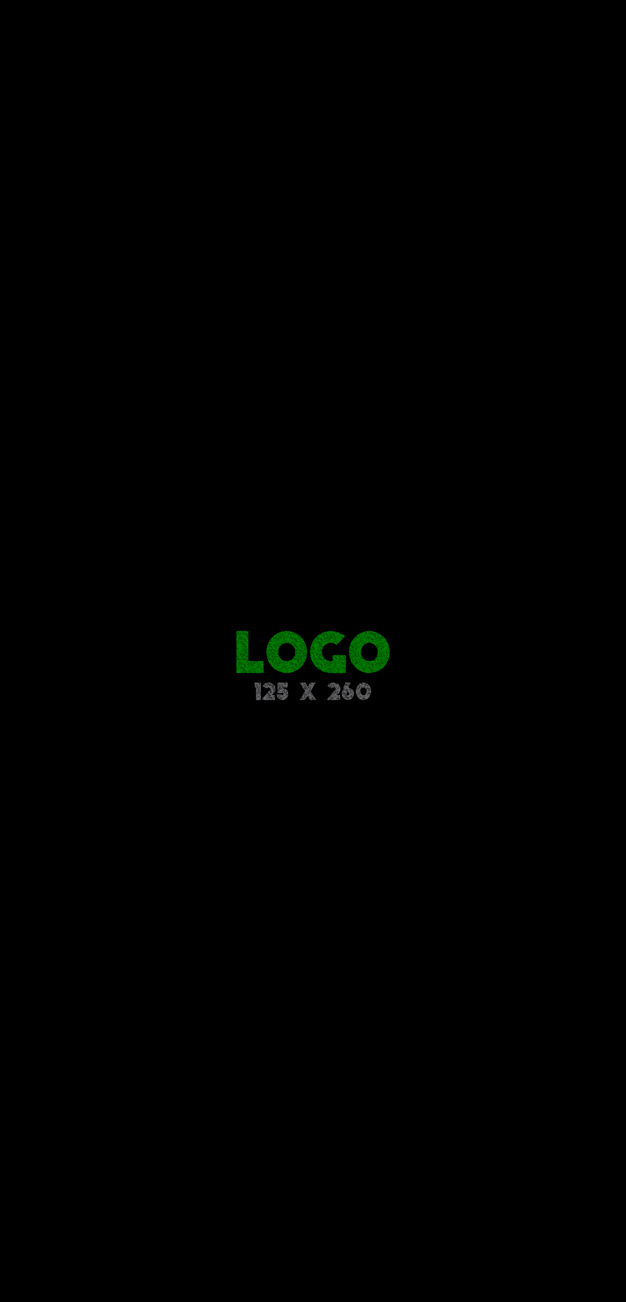 Logomat/deurmat indoor<br>125 x 260 cm met rand