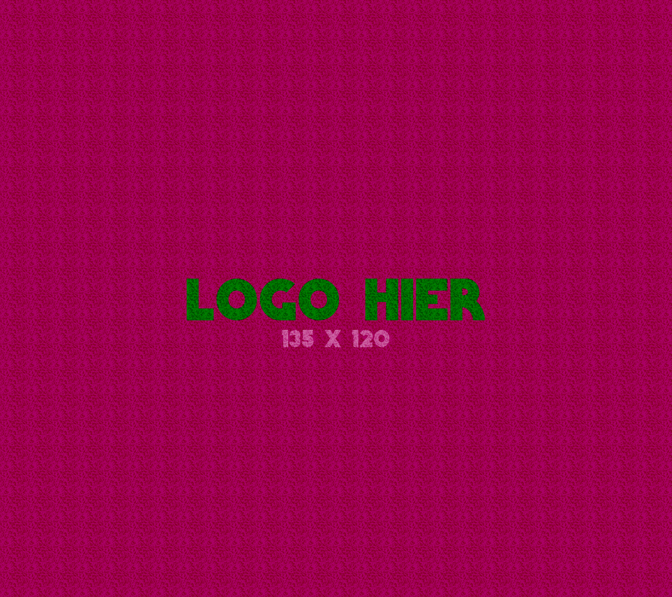 Logomat/deurmat indoor<br>135 x 120 cm zonder rand