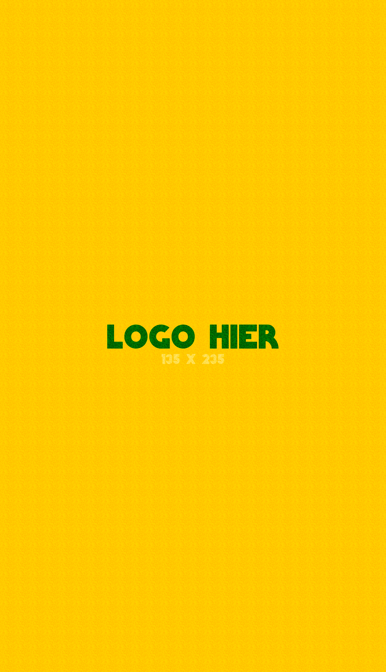 Logomat/deurmat indoor<br>135 x 235 cm zonder rand
