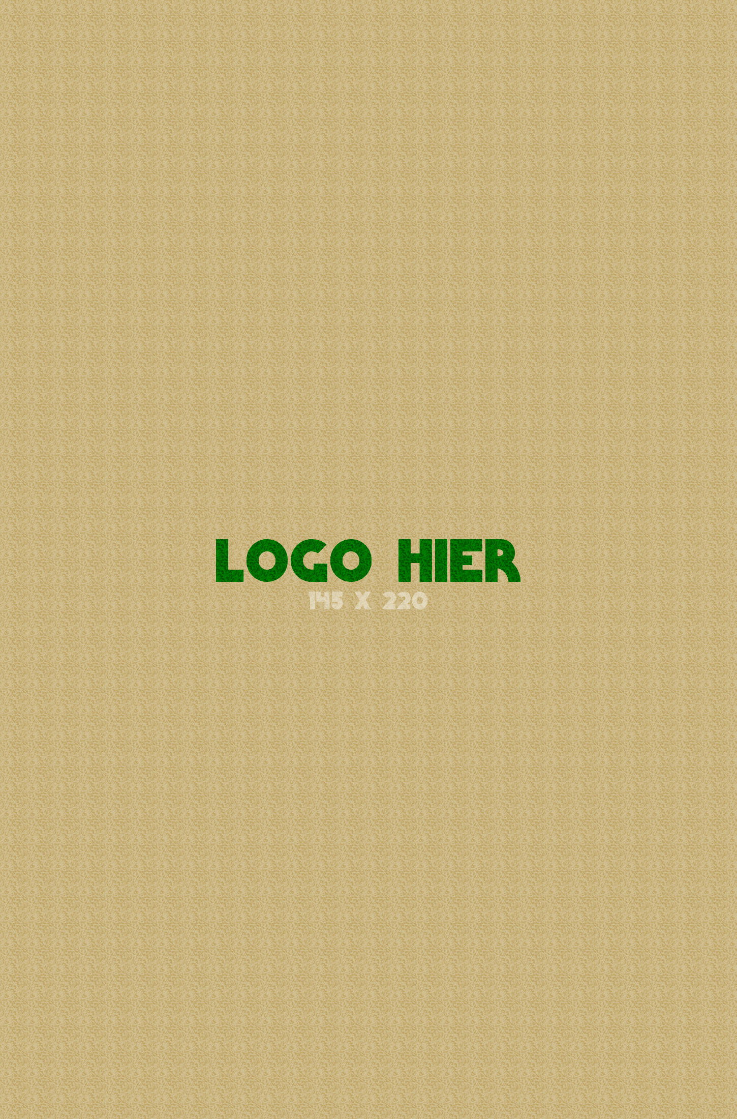 Logomat/deurmat indoor<br>145 x 220 cm zonder rand