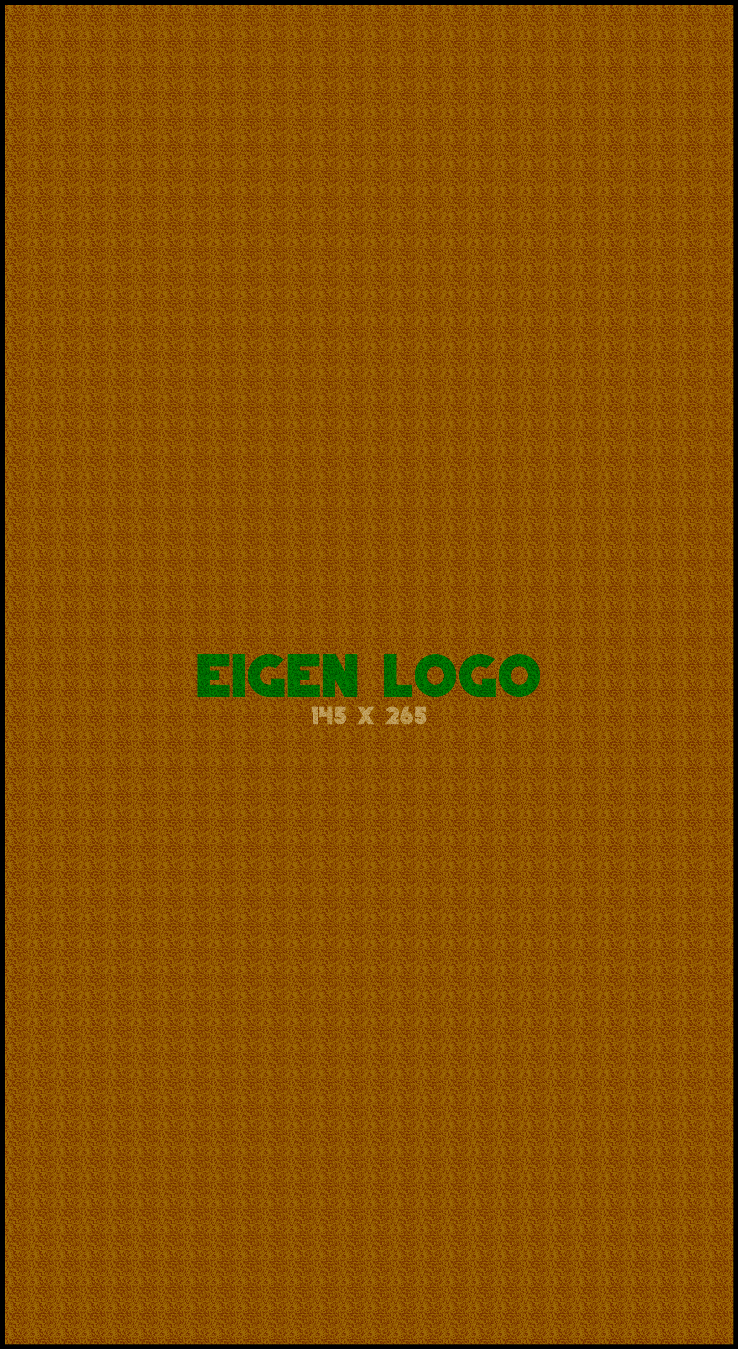 Logomat/deurmat indoor<br>145 x 265 cm met rand