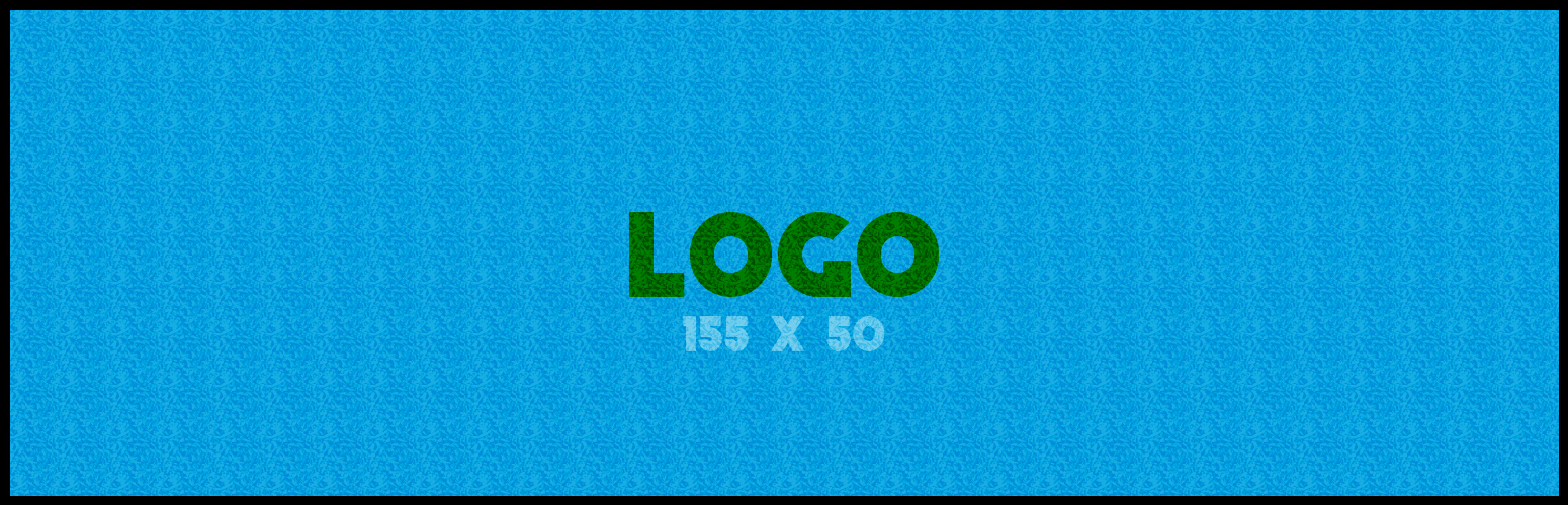 Logomat/deurmat indoor<br>155 x 50 cm met rand