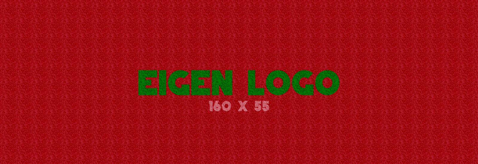 Logomat/deurmat indoor<br>160 x 55 cm zonder rand