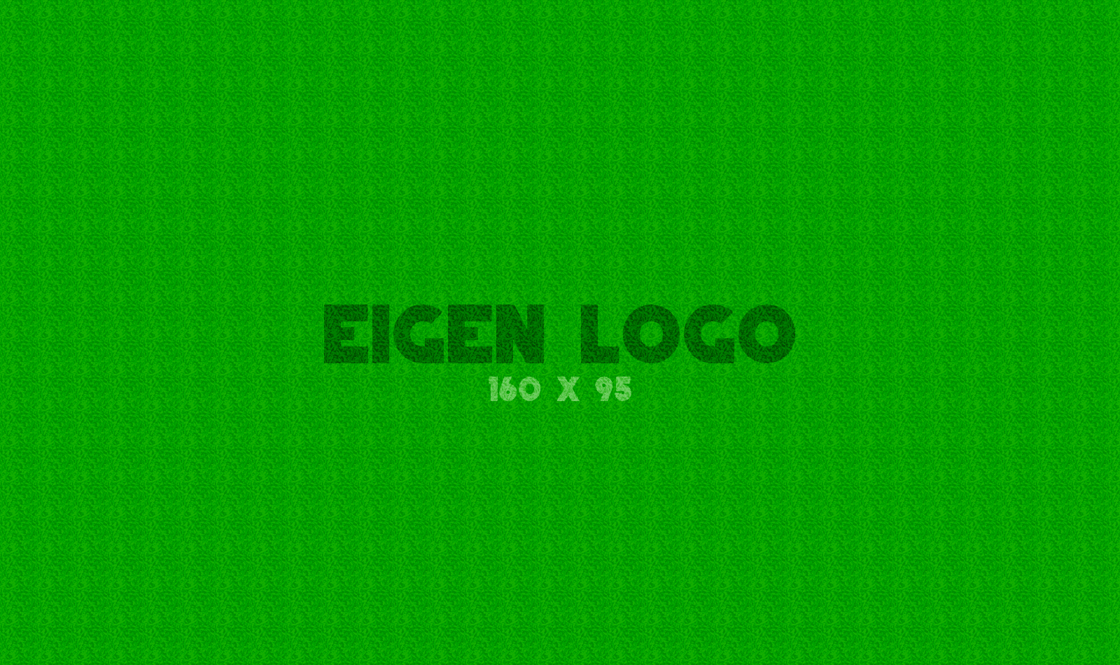 Logomat/deurmat indoor<br>160 x 95 cm zonder rand