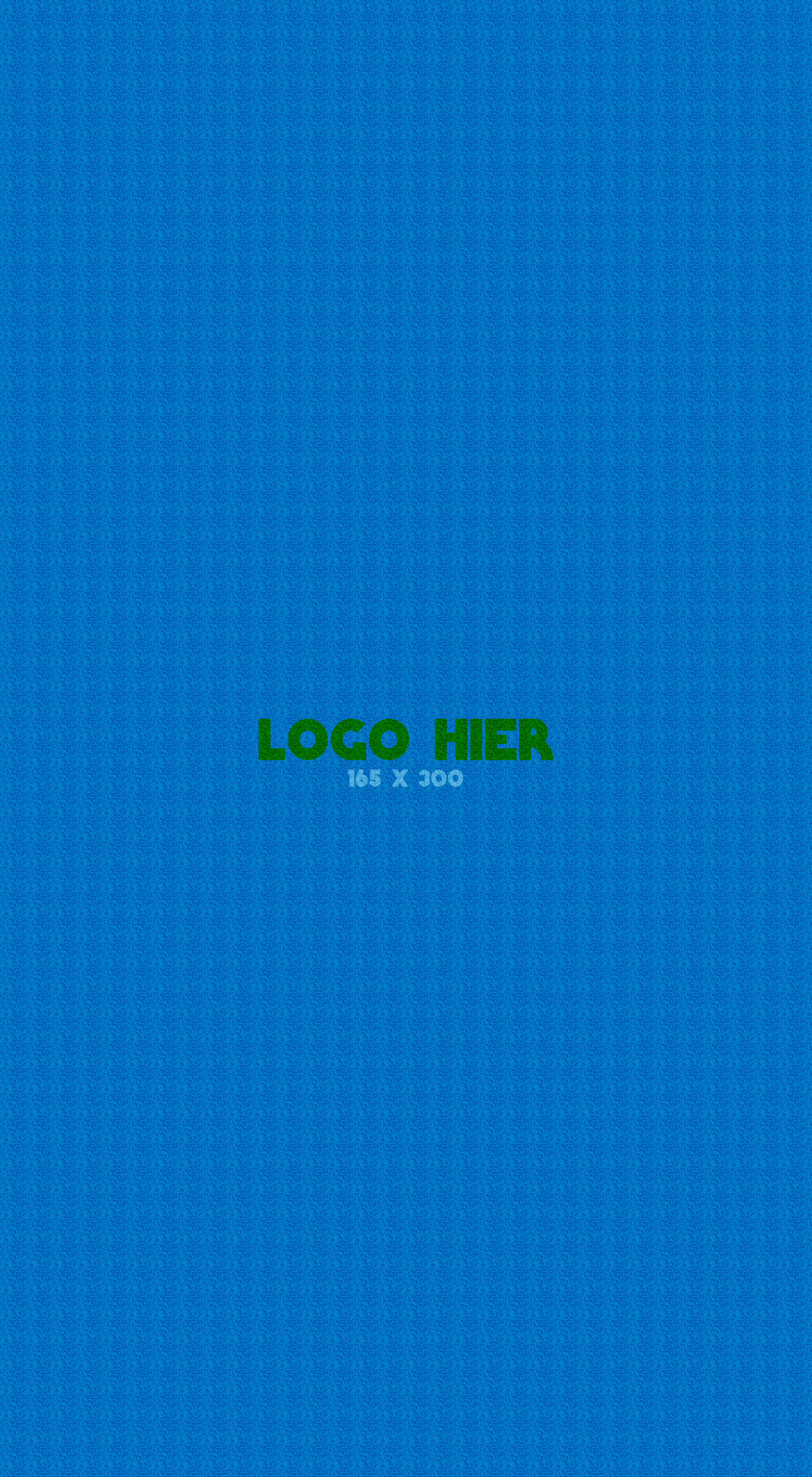 Logomat/deurmat indoor<br>165 x 300 cm zonder rand