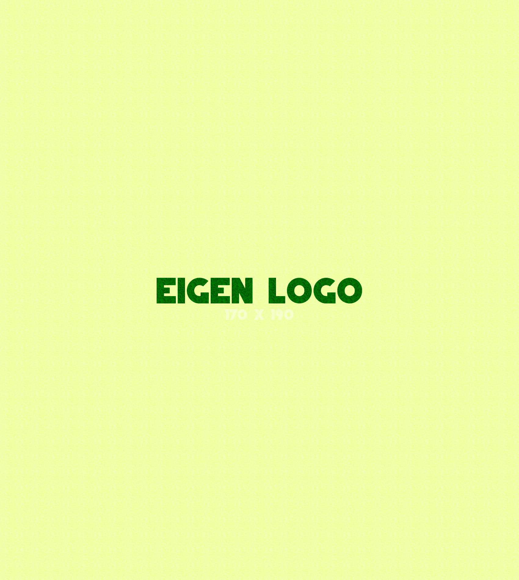 Logomat/deurmat indoor<br>170 x 190 cm zonder rand