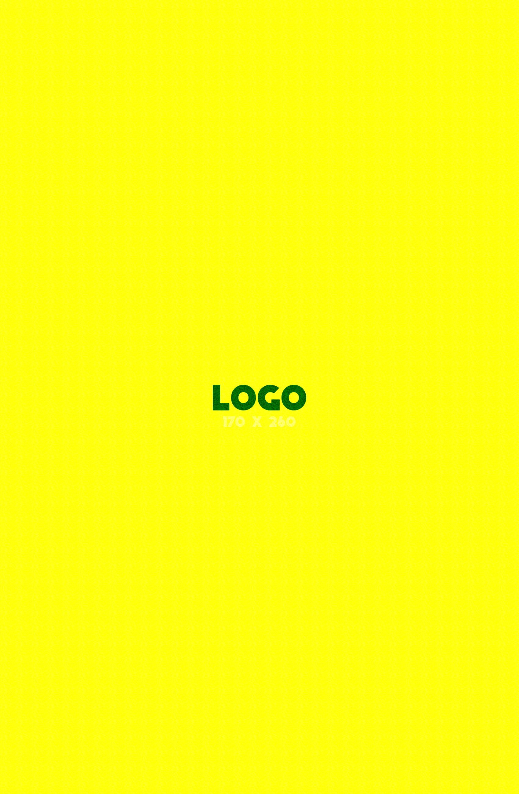 Logomat/deurmat indoor<br>170 x 260 cm zonder rand