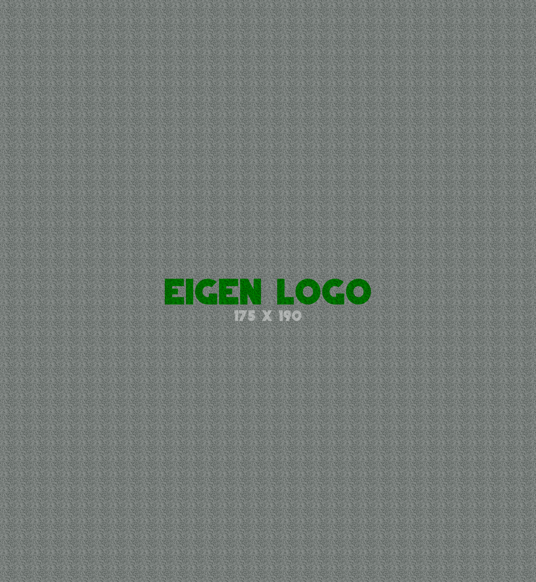 Logomat/deurmat indoor<br>175 x 190 cm zonder rand