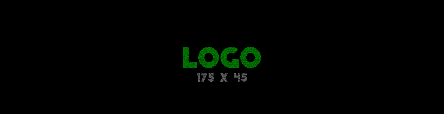 Logomat/deurmat indoor<br>175 x 45 cm zonder rand