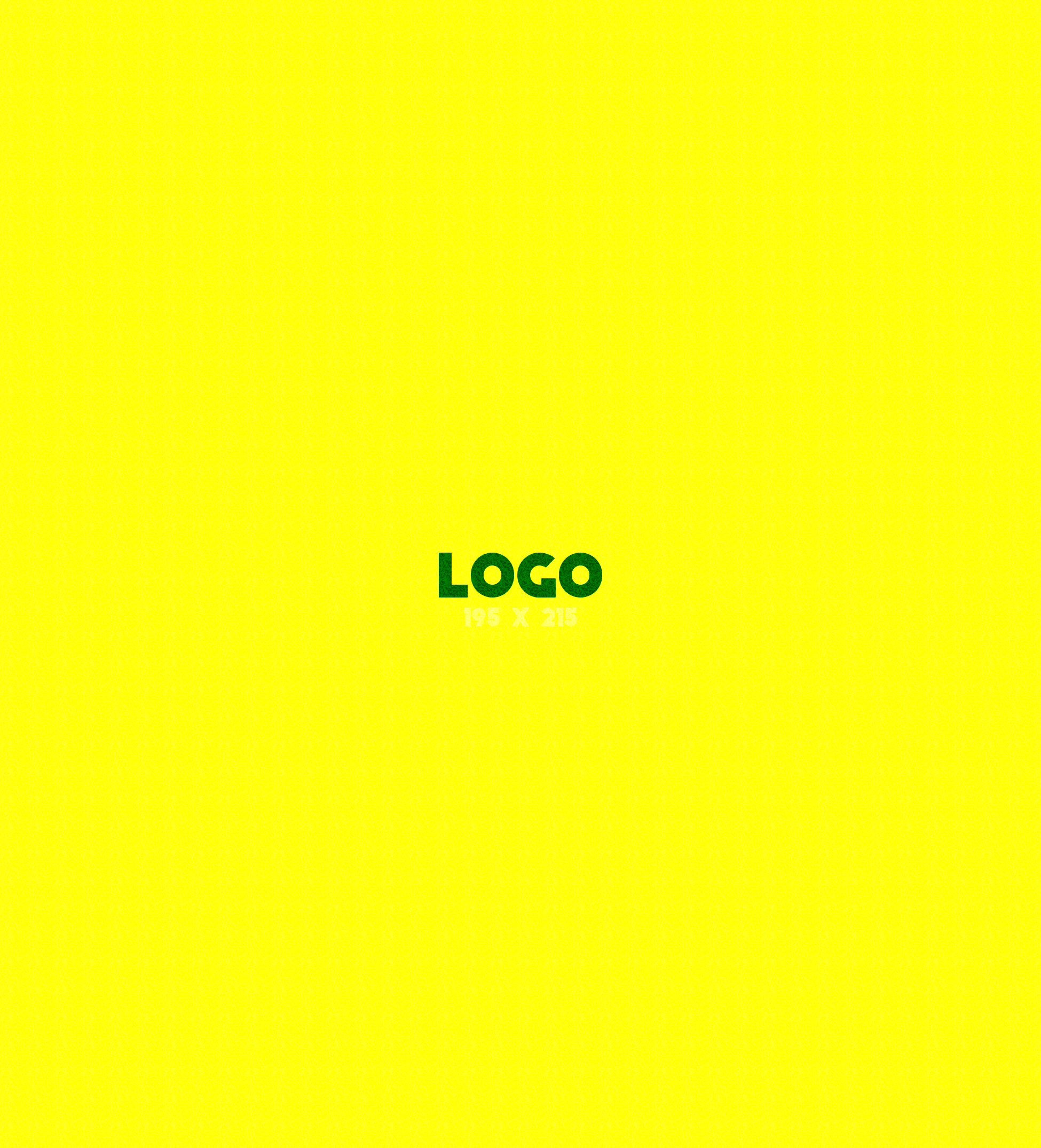 Logomat/deurmat indoor<br>195 x 215 cm zonder rand