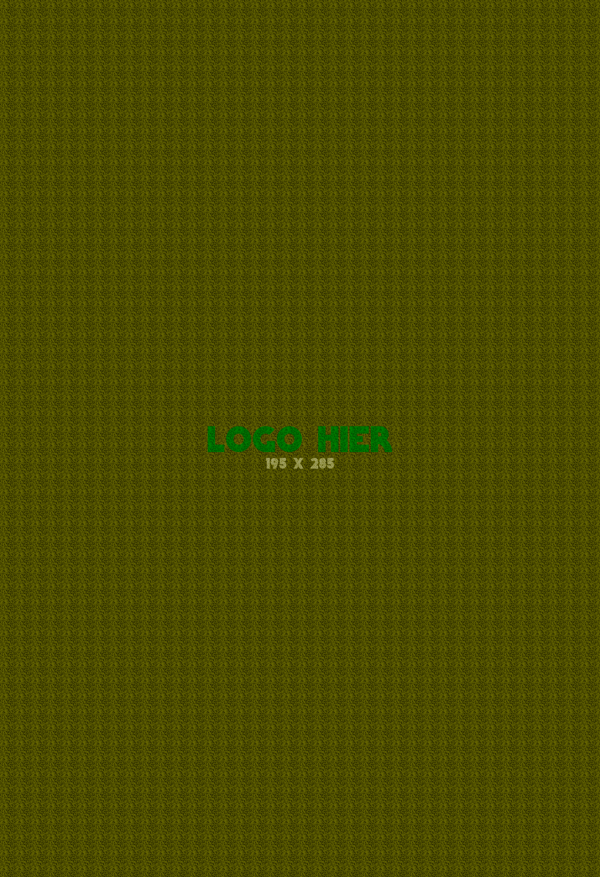 Logomat/deurmat indoor<br>195 x 285 cm zonder rand