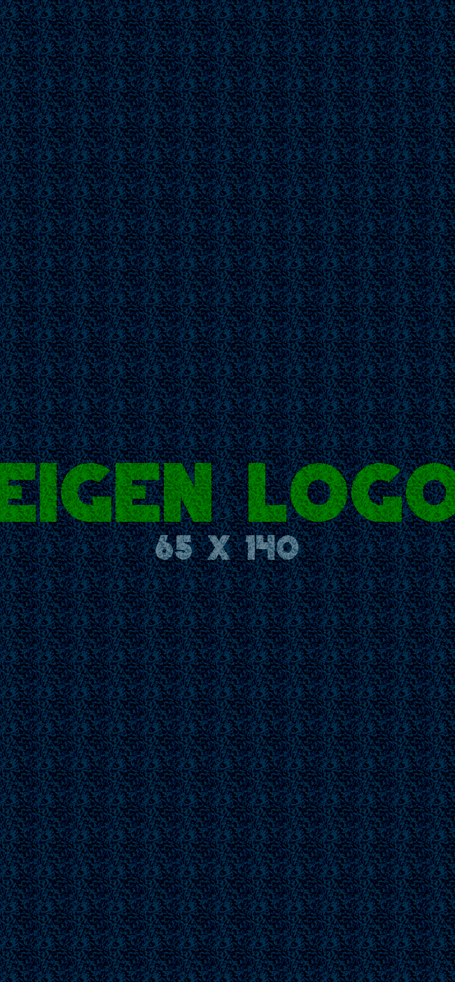 Logomat/deurmat indoor<br>65 x 140 cm zonder rand