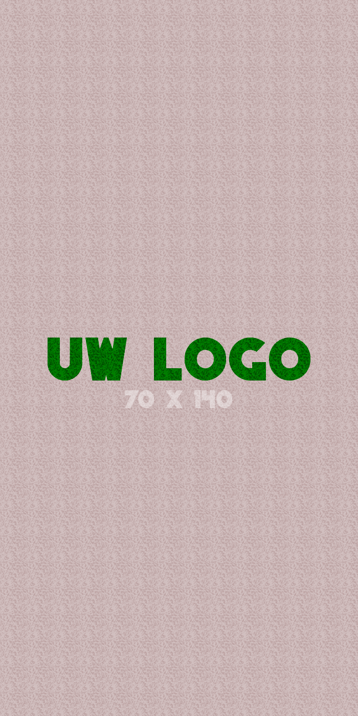 Logomat/deurmat indoor<br>70 x 140 cm zonder rand
