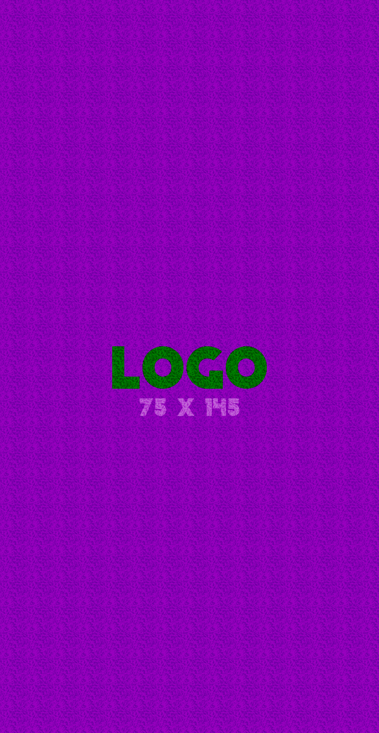Logomat/deurmat indoor<br>75 x 145 cm zonder rand