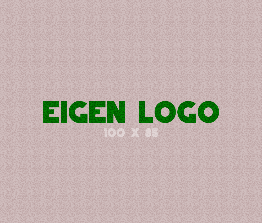 Logomat/deurmat outdoor<br>100 x 85 cm zonder rand