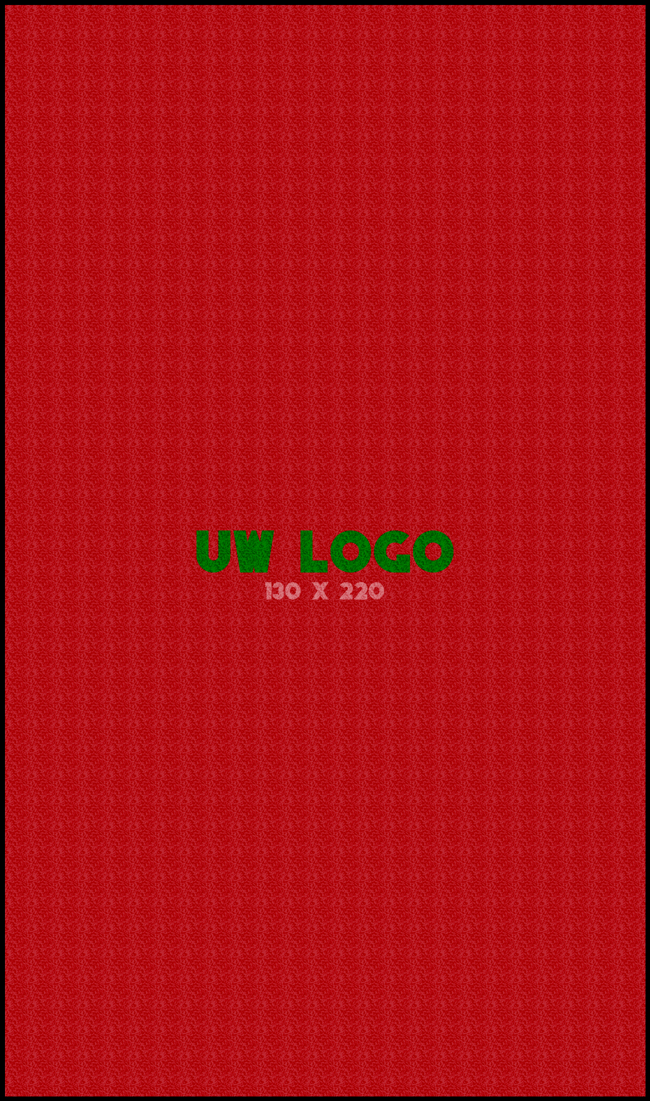 Logomat/deurmat outdoor<br>130 x 220 cm met rand