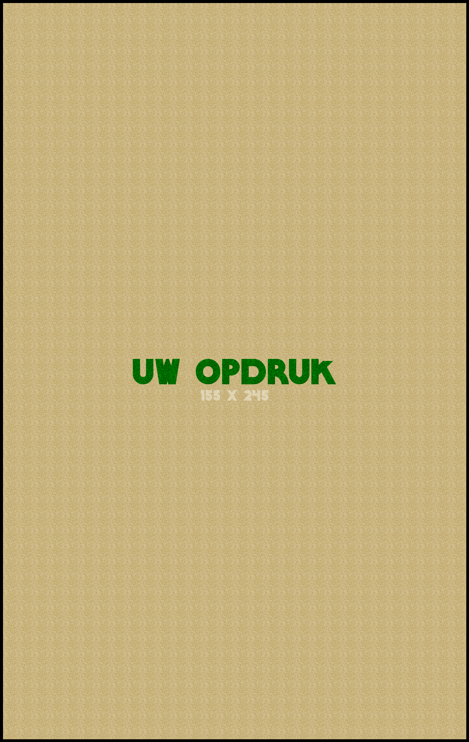 Logomat/deurmat outdoor<br>155 x 245 cm met rand