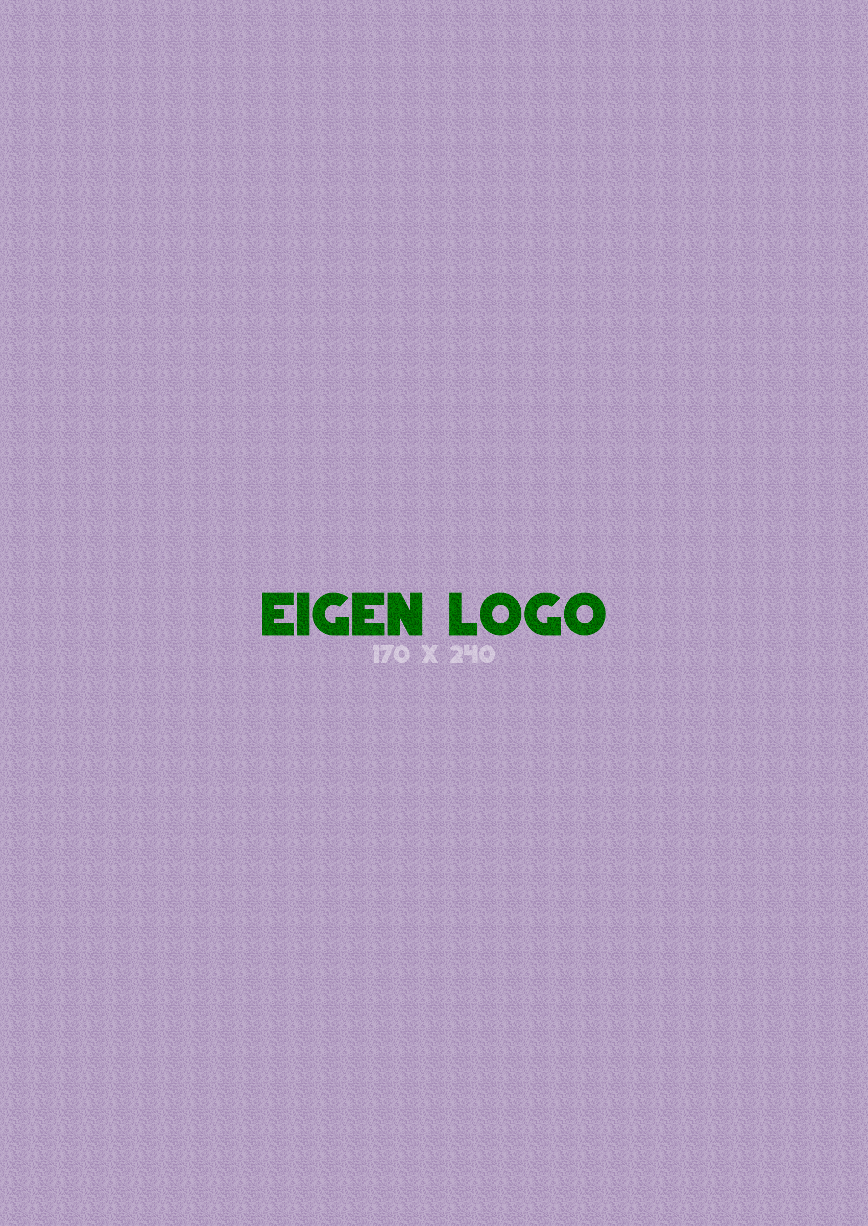 Logomat/deurmat outdoor<br>170 x 240 cm zonder rand