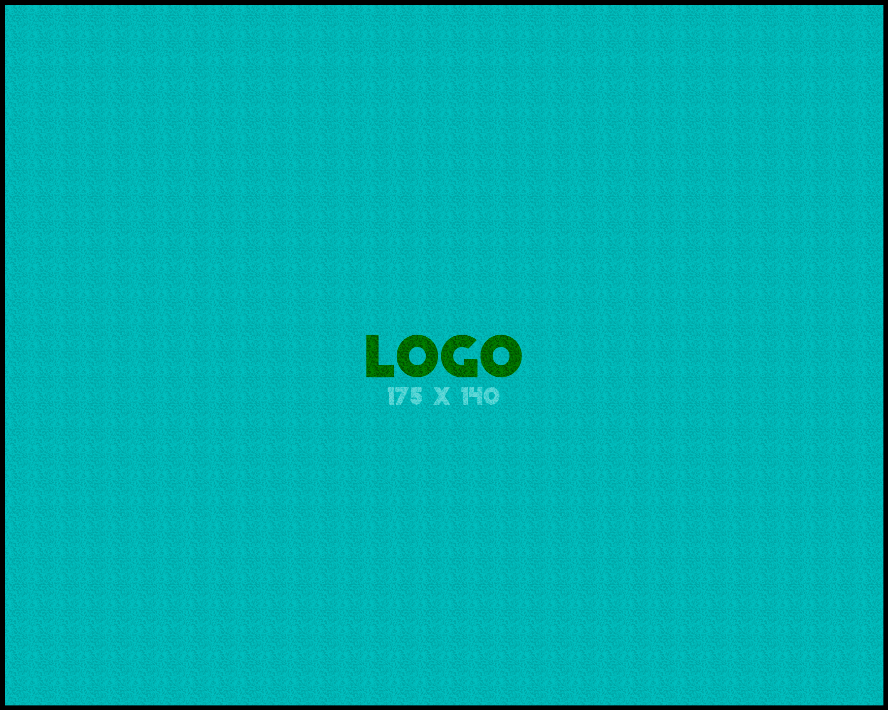 Logomat/deurmat outdoor<br>175 x 140 cm met rand
