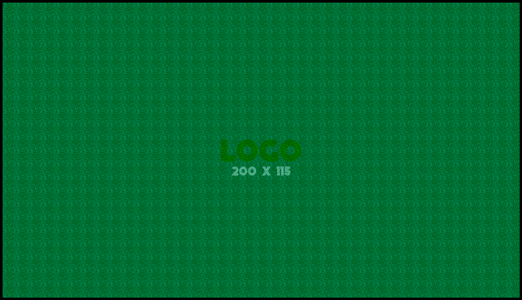 Logomat/deurmat outdoor<br>200 x 115 cm met rand