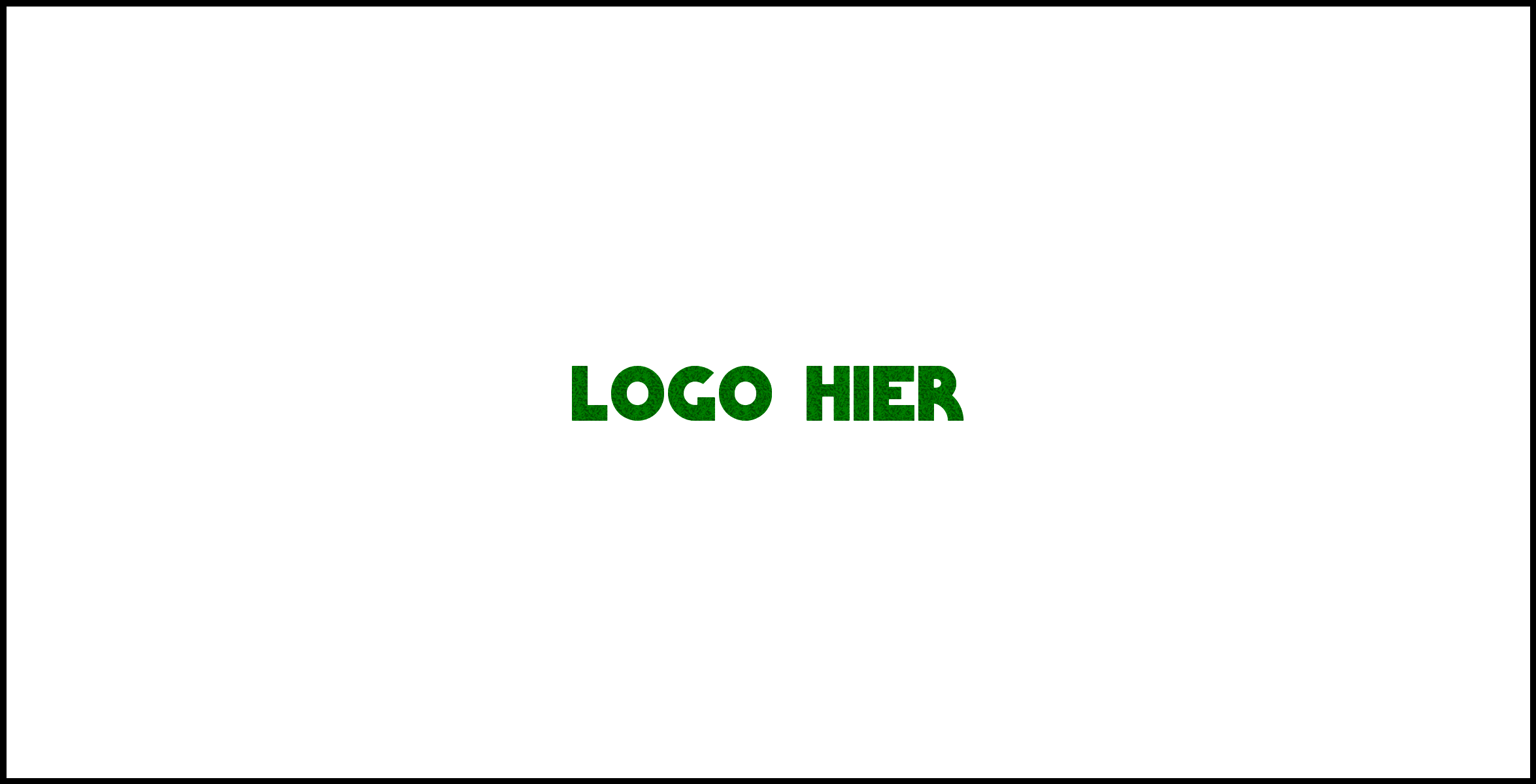 Logomat/deurmat outdoor<br>235 x 120 cm met rand