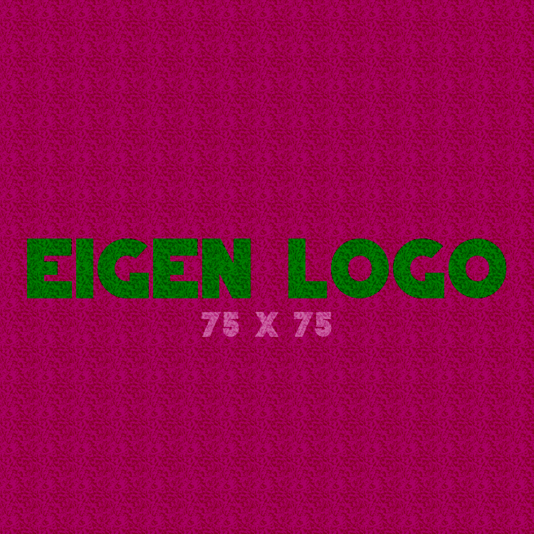 Logomat/deurmat outdoor<br>75 x 75 cm zonder rand
