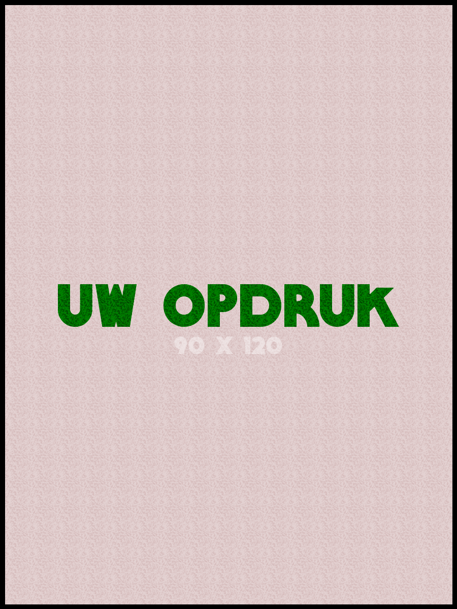 Logomat/deurmat outdoor<br>90 x 120 cm met rand